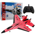 Avion Télécommandé en Mousse - Chasseur RC Incassable avec LED